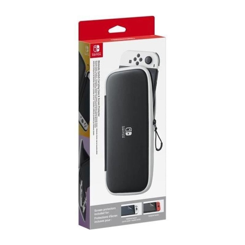 Pochette de transport et Protection d'écran pour Nintendo Switch et N Pochette de transport et Protection d'écran pour Nintendo Switch et N