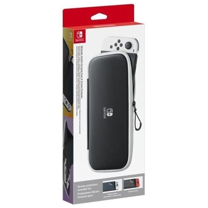 Pochette de transport et Protection d'écran pour Nintendo Switch et Nintendo Switch OLED