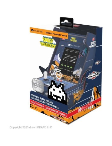 Console Rétrogaming - Taito - Micro Player PRO Space Invaders - Ecran 7cm Haute Résolution - Arcade