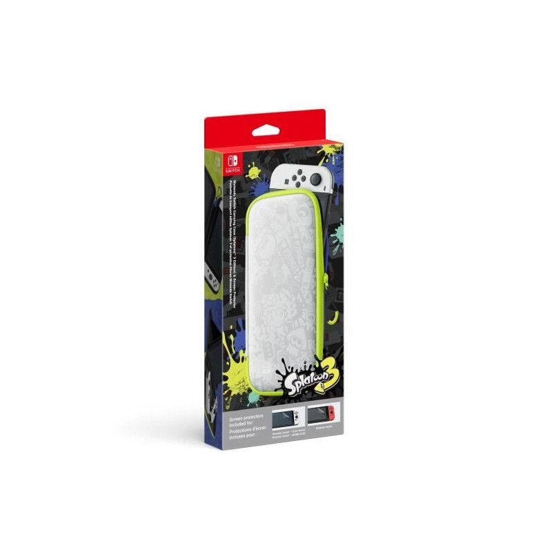 Pochette de transport et Protection d'écran pour Nintendo Switch OLED Pochette de transport et Protection d'écran pour Nintendo Switch OLED