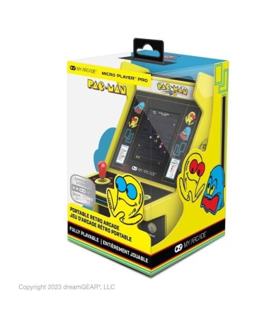 Console Rétrogaming - My Arcade - Micro Player PRO Pac-Man - Ecran 7cm Haute Résolution