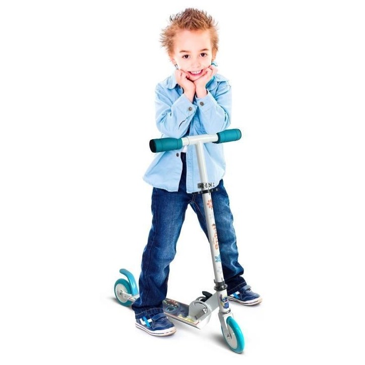 Trottinette pliable - DISNEY - STITCH - Mécanisme de pliage sécurisé - Frein arriere au pied - Hauteur ajustable Trottinette pliable - DISNEY - STITCH - Mécanisme de pliage sécurisé - Frein arriere au pied - Hauteur ajustable