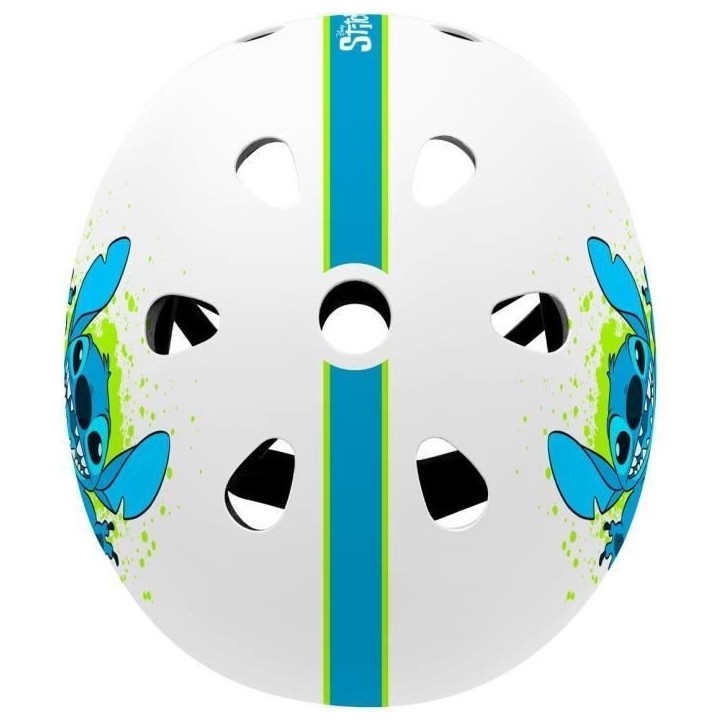 Casque de Skate - DISNEY - STITCH - Tour de tete réglable 53/57cm - Aérations et mousses internes pour plus de confort