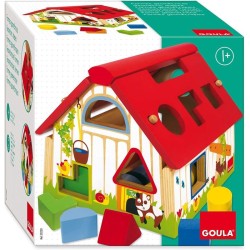 Jouet éducatif - GOULA - Formes géométriques - Boîte a formes pour