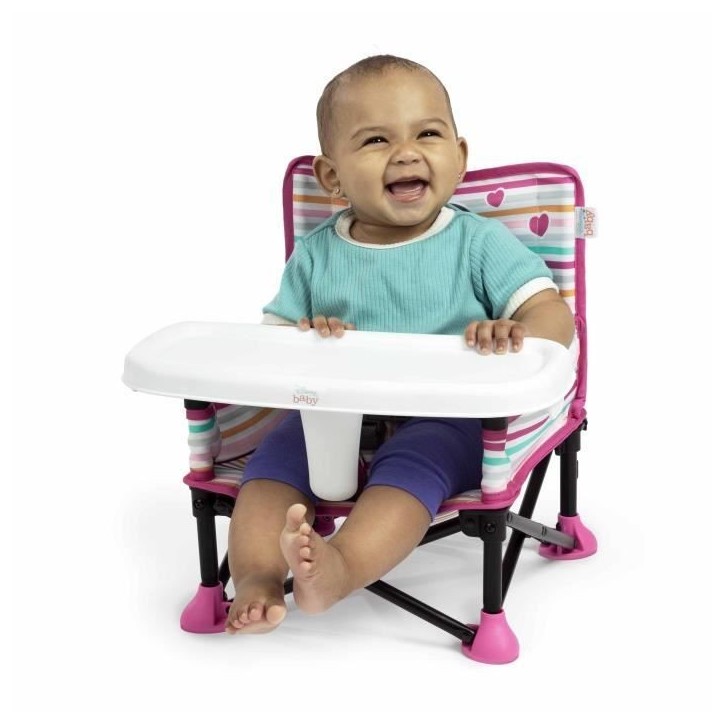 DISNEY BABY -MINNIE- Rehausseur de chaise pliable, nomade, de voyage, Léger et facile a nettoyer, Sac de transport inclus DISNEY BABY -MINNIE- Rehausseur de chaise pliable, nomade, de voyage, Léger et facile a nettoyer, Sac de transport inclus