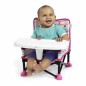 DISNEY BABY -MINNIE- Rehausseur de chaise pliable, nomade, de voyage, Léger et facile a nettoyer, Sac de transport inclus
