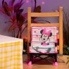 DISNEY BABY -MINNIE- Rehausseur de chaise pliable, nomade, de voyage,