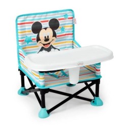 DISNEY BABY -MICKEY- Rehausseur de chaise pliable, nomade, de voyage,