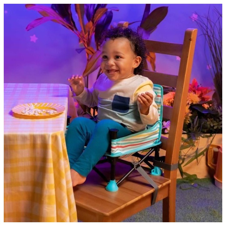 DISNEY BABY -MICKEY- Rehausseur de chaise pliable, nomade, de voyage, Léger et facile a nettoyer, Sac de transport inclus DISNEY BABY -MICKEY- Rehausseur de chaise pliable, nomade, de voyage, Léger et facile a nettoyer, Sac de transport inclus