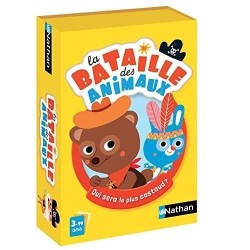 Jeu de Cartes - NATHAN - La Bataille des Animaux - Animaux rigolos - 3