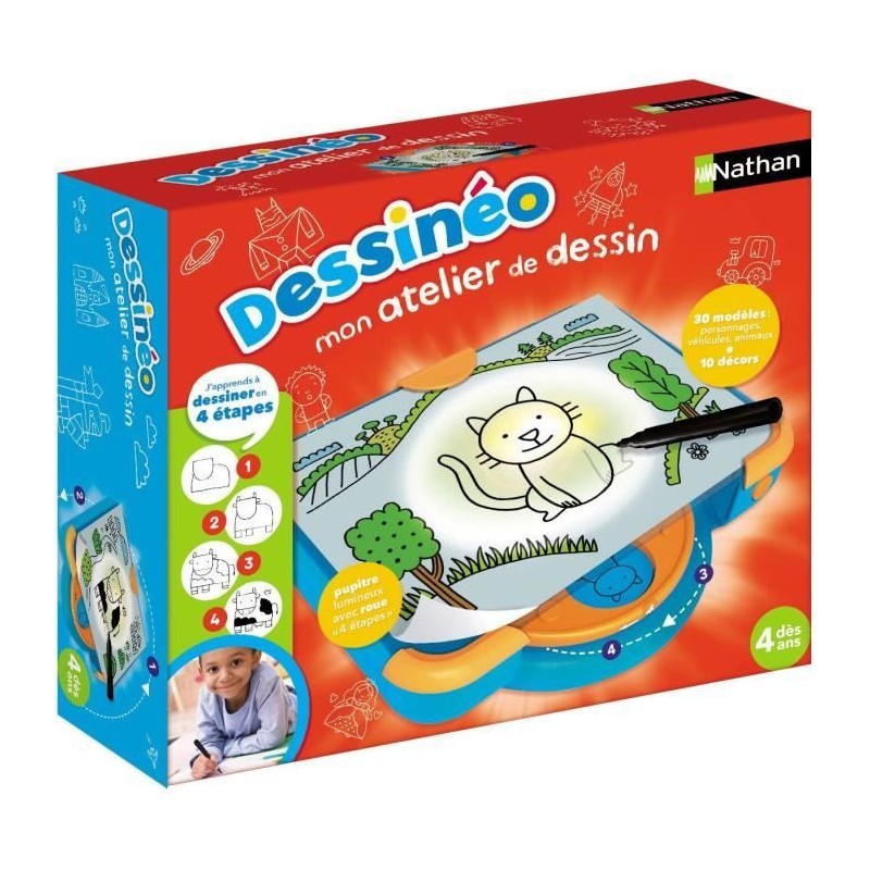 Plateforme de dessin éducative Dessinéo Atelier de dessin 2.0 de NAT