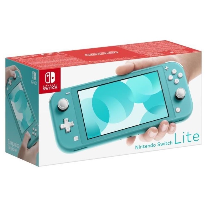 Console portable Nintendo Switch Lite • Turquoise Console portable Nintendo Switch Lite • Turquoise