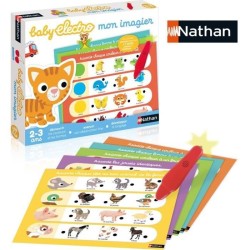 Jeu éducatif électronique - NATHAN - Nathan Baby Electro - Blanc - M