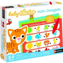 Jeu éducatif électronique - NATHAN - Nathan Baby Electro - Blanc - M