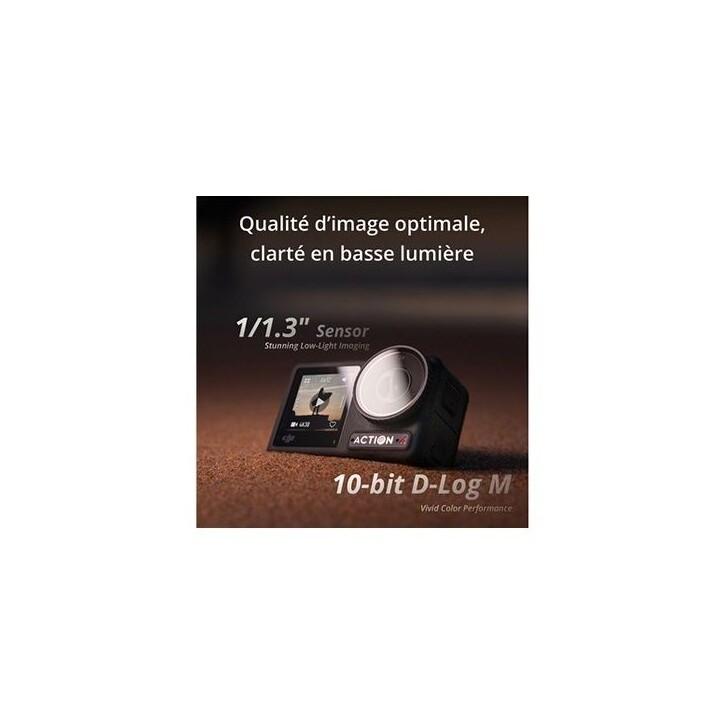 Dji caméra osmo action 4 standard combo Dji caméra osmo action 4 standard combo