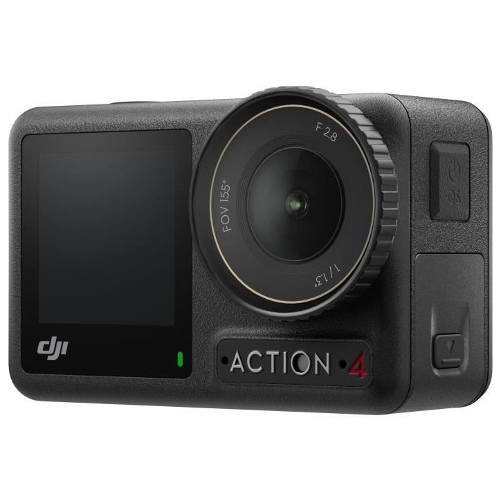 Caméra sport - DJI - Osmo Action 4 Adventure Combo - Capteur 1/1,3 pouce - 4K/120 ips - FOV ultra-large de 155 Caméra sport - DJI - Osmo Action 4 Adventure Combo - Capteur 1/1,3 pouce - 4K/120 ips - FOV ultra-large de 155