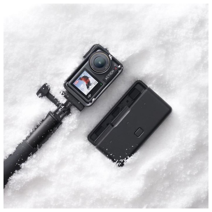 Caméra sport - DJI - Osmo Action 4 Adventure Combo - Capteur 1/1,3 pouce - 4K/120 ips - FOV ultra-large de 155 Caméra sport - DJI - Osmo Action 4 Adventure Combo - Capteur 1/1,3 pouce - 4K/120 ips - FOV ultra-large de 155