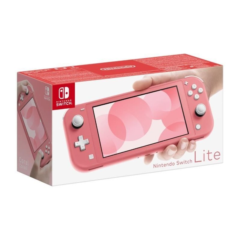 Console portable Nintendo Switch Lite • Corail Console portable Nintendo Switch Lite • Corail