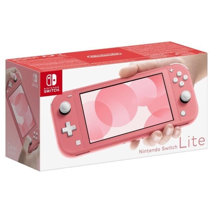 Console portable Nintendo Switch Lite • Corail Console portable Nintendo Switch Lite • Corail