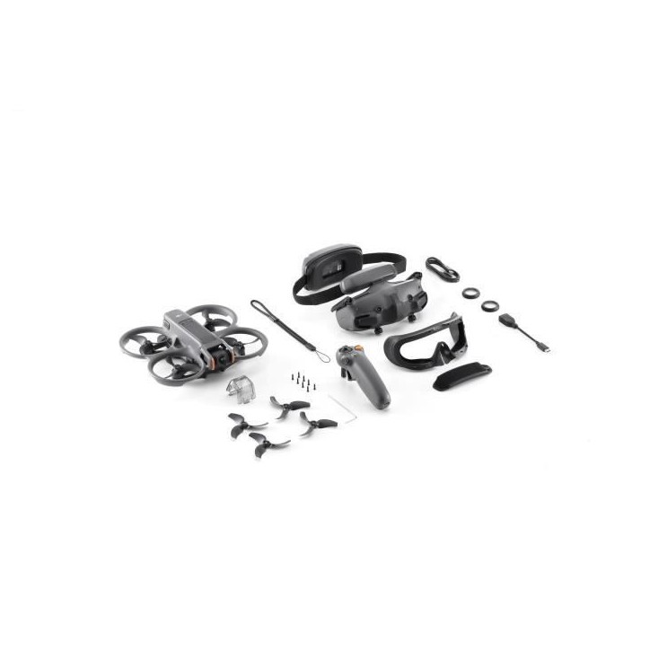 Drone - DJI - Avata 2 - Caméra 4K - Autonomie 25 min - RC Motion 3 et Goggles 3 Drone - DJI - Avata 2 - Caméra 4K - Autonomie 25 min - RC Motion 3 et Goggles 3