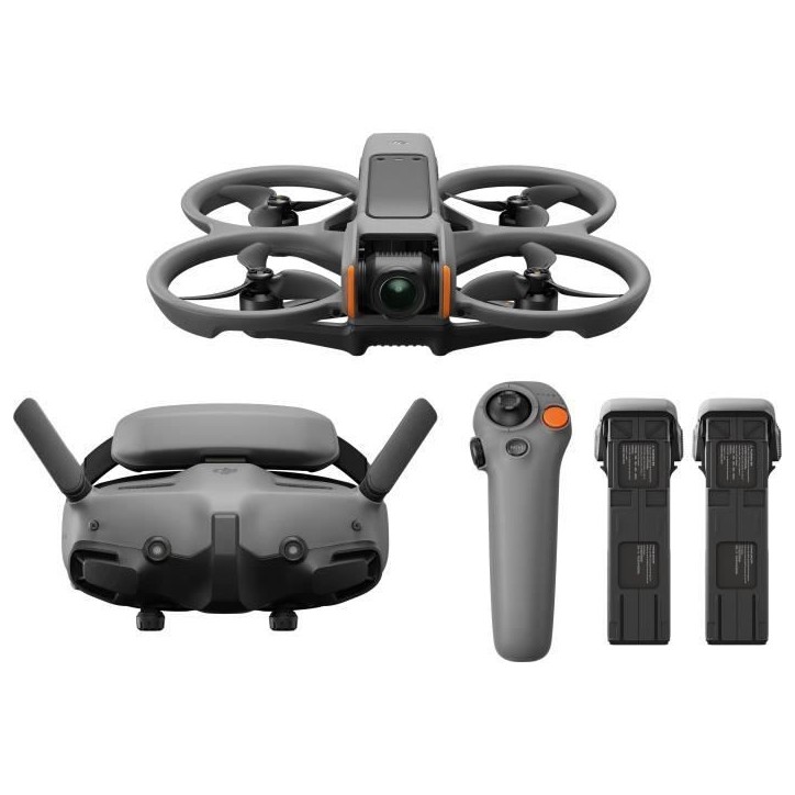Pack Drone - DJI - Avata 2 + Stabilisateur RC Motion 3 + Casque Googles 3 + 3 batteries Pack Drone - DJI - Avata 2 + Stabilisateur RC Motion 3 + Casque Googles 3 + 3 batteries