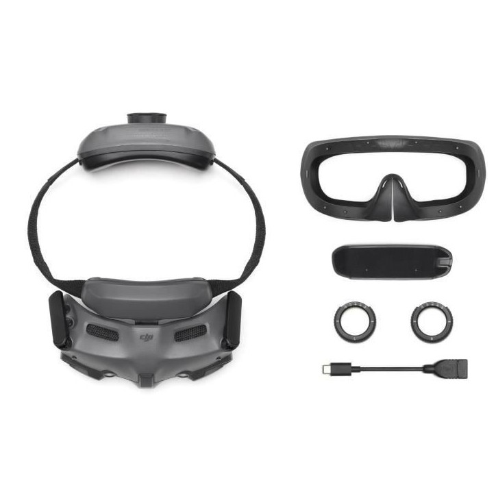 Casque contrôleur drone - DJI - Goggles 3 - Contrôle intuitif par mouvements du corps Casque contrôleur drone - DJI - Goggles 3 - Contrôle intuitif par mouvements du corps