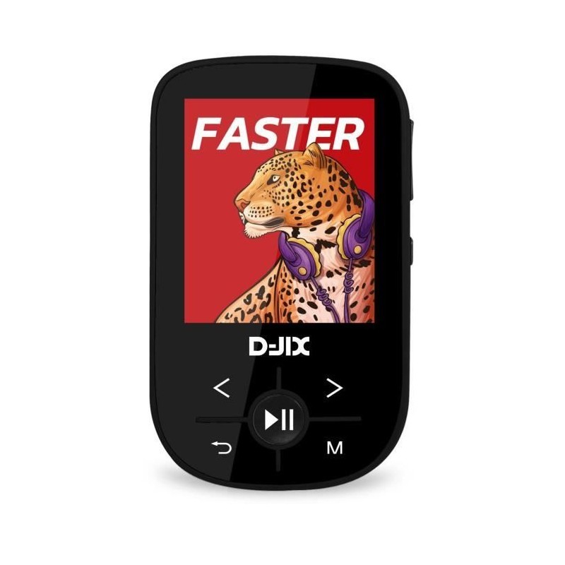 Baladeur MP4 - LOGICOM - C100 - 4GB - Bluetooth 4.0 - Noir