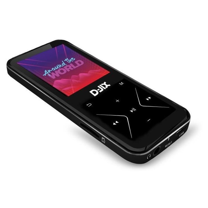 Baladeur MP4 - LOGICOM - M500 - 8GB - Bluetooth 4.0 - Noir