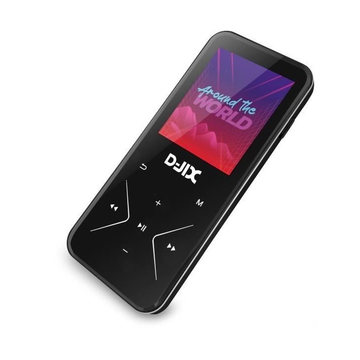 Baladeur MP4 - LOGICOM - M500 - 8GB - Bluetooth 4.0 - Noir