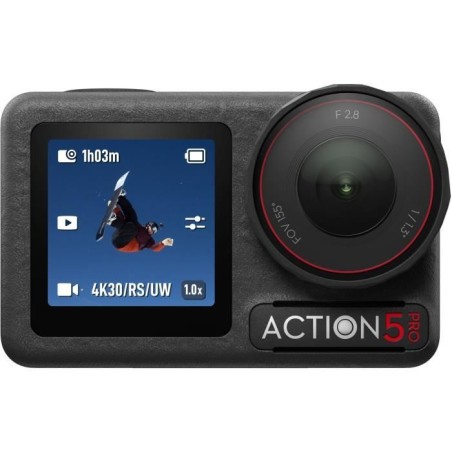 Osmo Action 5 Standard Combo - DJI - CMOS 1/1,3 - Ecran tactile - UHD