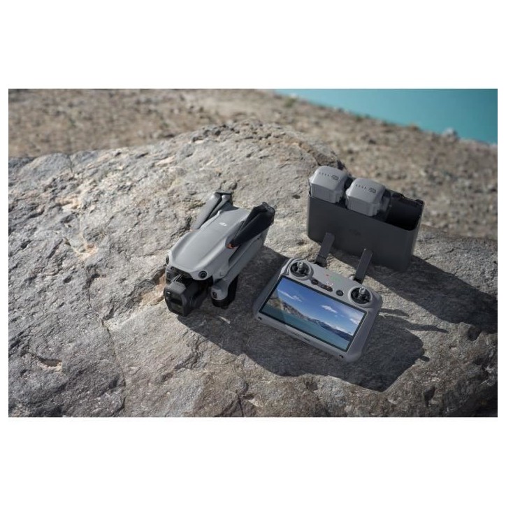 Drone - DJI - Air 3S Fly More Combo (- DJI - RC 2) - Double Caméra CMOS 1 et Télécam 70mm - 14 Stops de Plage Dynamique - RTH Drone - DJI - Air 3S Fly More Combo (- DJI - RC 2) - Double Caméra CMOS 1 et Télécam 70mm - 14 Stops de Plage Dynamique - RTH