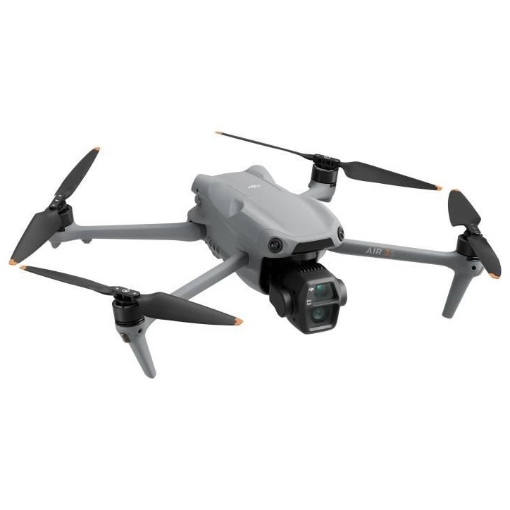 Drone - DJI - Air 3S Fly More Combo (- DJI - RC 2) - Double Caméra CMOS 1 et Télécam 70mm - 14 Stops de Plage Dynamique - RTH Drone - DJI - Air 3S Fly More Combo (- DJI - RC 2) - Double Caméra CMOS 1 et Télécam 70mm - 14 Stops de Plage Dynamique - RTH