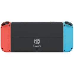 Console Nintendo Switch - Modele OLED • Bleu Néon & Rouge Néon