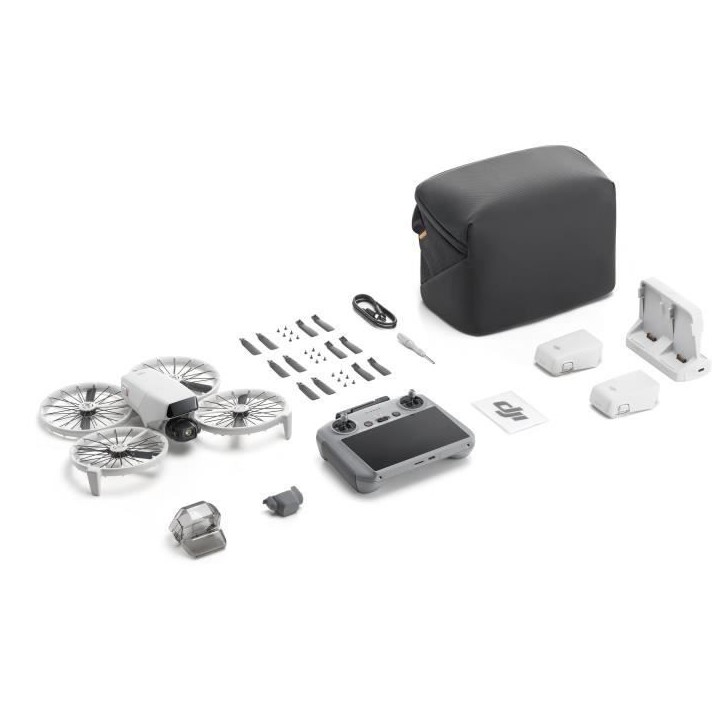 Drone caméra - DJI - Flip Fly More Combo (DJI RC 2) (GL) - Protection d'hélice pliable - CMOS 1/1,3 - 4K/60 ips HDR - 31 min v Drone caméra - DJI - Flip Fly More Combo (DJI RC 2) (GL) - Protection d'hélice pliable - CMOS 1/1,3 - 4K/60 ips HDR - 31 min v