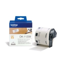 Etiquettes adresses BROTHER P-TOUCH DK-11209 - 29x62mm - 800 étiquett