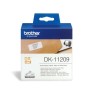 Etiquettes adresses BROTHER P-TOUCH DK-11209 - 29x62mm - 800 étiquett
