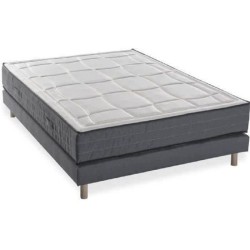 Ensemble matelas + sommier 140x190 cm - Mémoire de forme - 28cm - 5 z