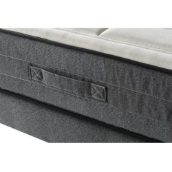 Ensemble matelas + sommier 160x200 cm - Mousse mémoire - 28cm - 5 zon