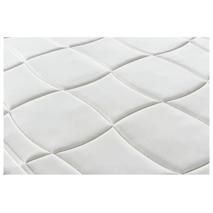 Ensemble matelas + sommiers 180x200 - Mousse mémoire - 28cm - 5 zones - Ferme - DEKO DREAM HOTEL PREMIUM LUX Ensemble matelas + sommiers 180x200 - Mousse mémoire - 28cm - 5 zones - Ferme - DEKO DREAM HOTEL PREMIUM LUX