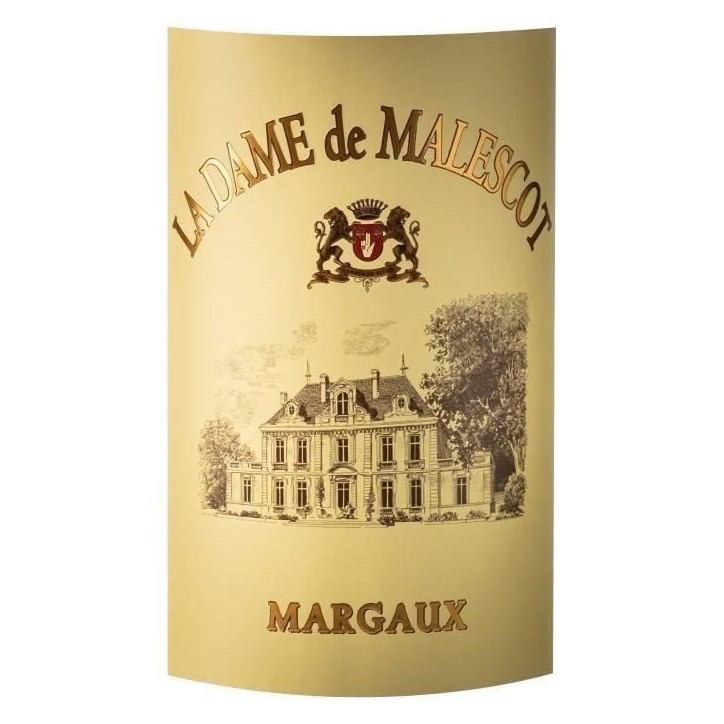 La Dame De Malescot 2017 Margaux - Vin rouge de Bordeaux