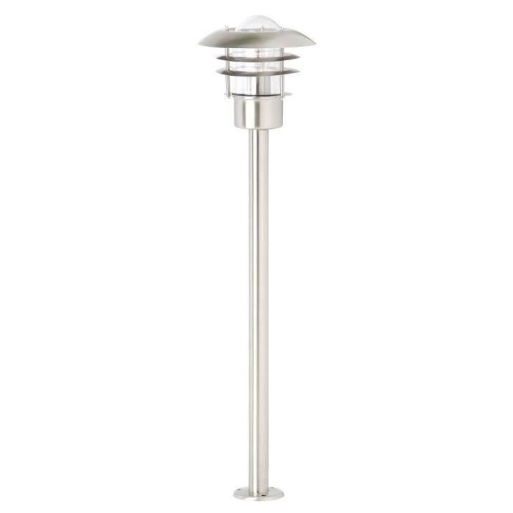 Potelet extérieur TERRENCE H90cm - BRILLIANT - Acier - 1 ampoule E27 requise Potelet extérieur TERRENCE H90cm - BRILLIANT - Acier - 1 ampoule E27 requise