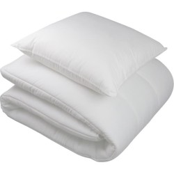 Pack Protection : Couette 140x200 cm + 1 Oreiller + 1 Protege oreiller