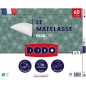 Oreiller Le Matelassé DODO - 60x60 cm - Soutien ferme - Taie déhoussable Oreiller Le Matelassé DODO - 60x60 cm - Soutien ferme - Taie déhoussable