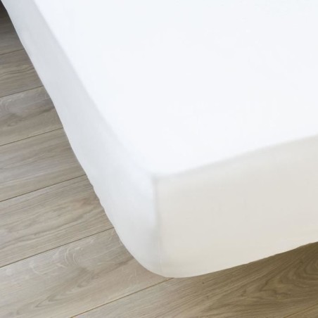 Protege matelas imperméable - 160x200 cm - Coton/Polyester - Anti punaise de lit