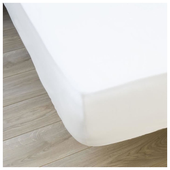 Protege matelas imperméable - 160x200 cm - Coton/Polyester - Anti punaise de lit Protege matelas imperméable - 160x200 cm - Coton/Polyester - Anti punaise de lit