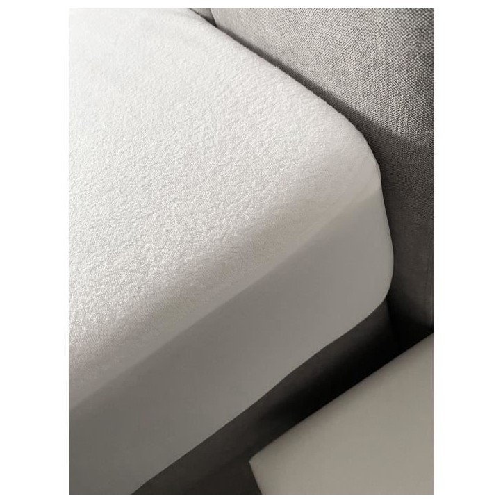 Protege matelas absorbant - 140x190 cm - Polyester