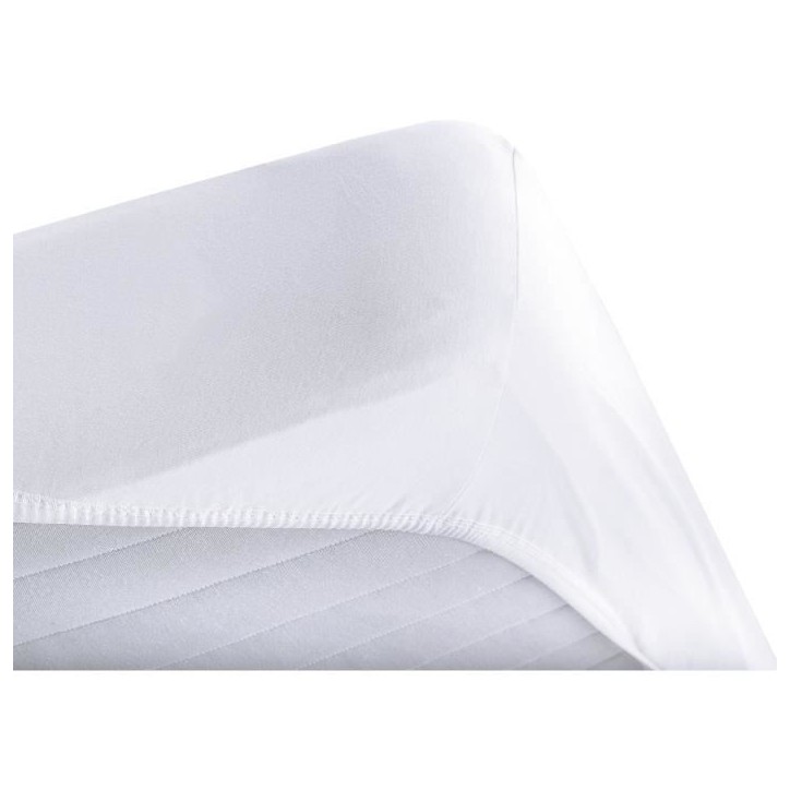 Protege matelas absorbant - 140x190 cm - Coton - Anti acariens Protege matelas absorbant - 140x190 cm - Coton - Anti acariens