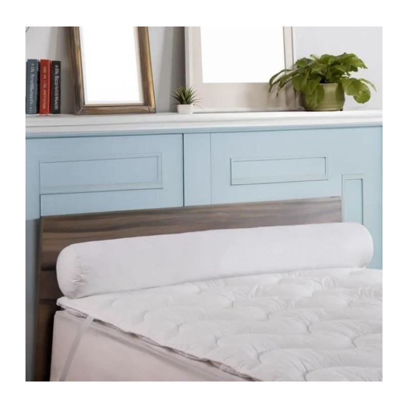Traversin VANCOUVER 140 cm - anti-acariens - 100% Polyester - DODO Traversin VANCOUVER 140 cm - anti-acariens - 100% Polyester - DODO