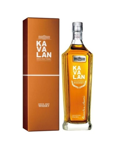 Kavalan Whisky Classic Single Malt - 40%vol - 50 cl avec étui