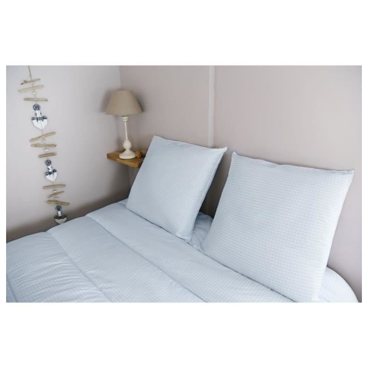 Oreiller médium DODO 60x60 cm - Protection anti punaise, anti acarien - 550 gr - Blanc - Fabriqué en France Oreiller médium DODO 60x60 cm - Protection anti punaise, anti acarien - 550 gr - Blanc - Fabriqué en France
